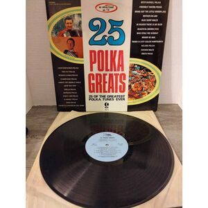 25 Polka Greats LP Vinyl Record K-Tel Int. NC 420 VOL. 1 Vintage